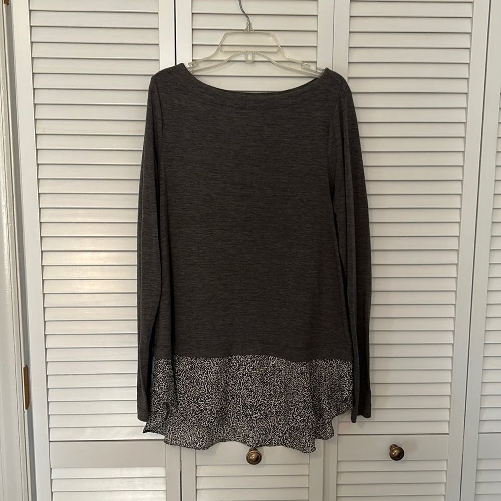 Loft Mixed Media Top